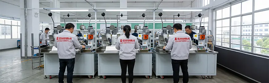 Machine automatique de sertissage de fils