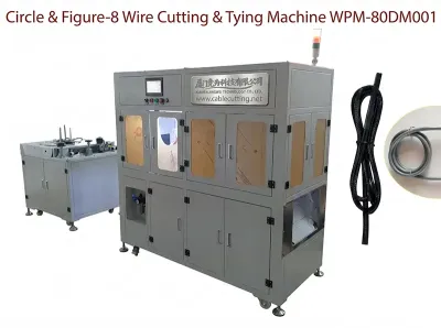 Machine Automatique de Coupe, Bobinage et Liage Cercle/Figure-8 WPM-80DM001
