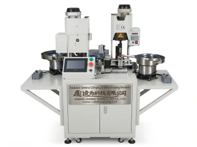 Machine Automatique de Sertissage de Bornes Isolées WPM-R8B - Machine automatique de sertissage de cosses