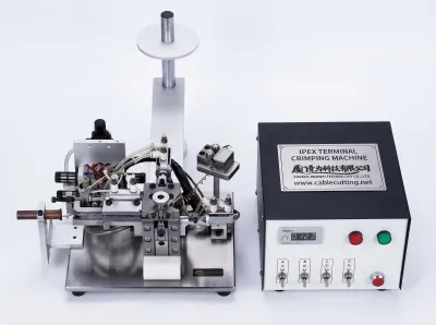 Machine de Sertissage de Câbles Coaxiaux IPEX Automatique WPM-IPEX