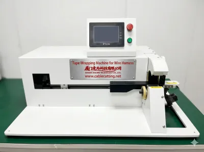 Machine d'emballage de ruban automatique pour câbles WPM-302
