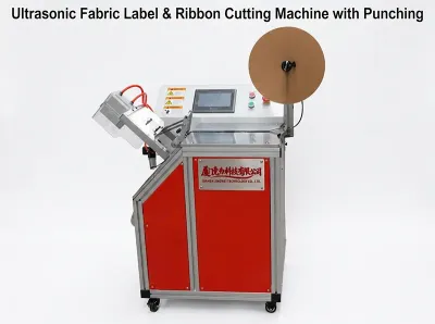 Coupe-Ruban à Ultrasons avec Poinçonnage WPM-UL - Machine de tronçonnage