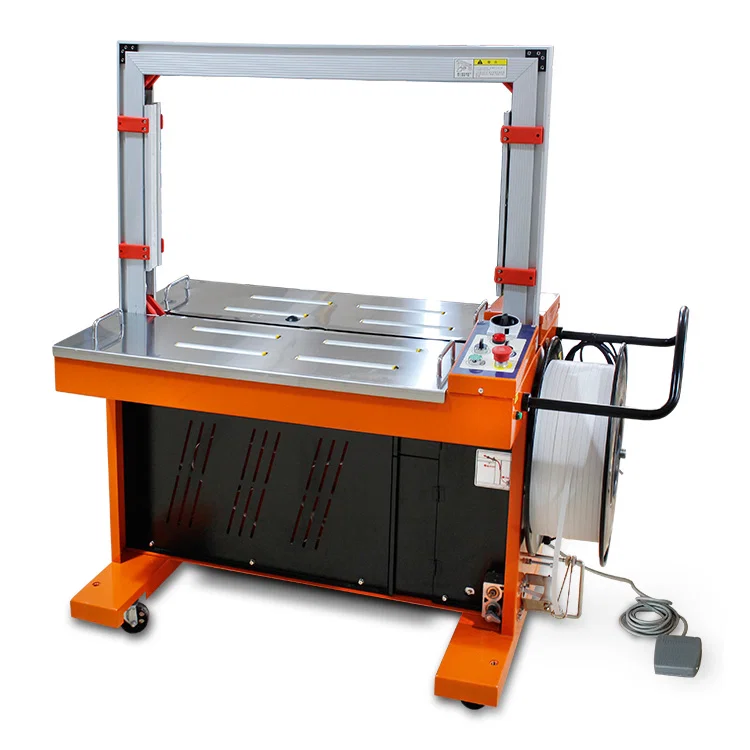  machine de cerclage de boîtes, machine de banderolage, machine de cerclage, machine de cerclage de cartons, machine de cerclage de boîtes