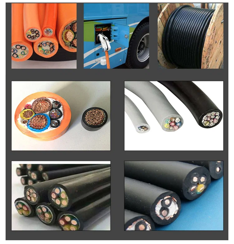 Exemple d’affichage de la grande machine de découpe de câbles, de la machine de découpe de câbles de voiture à énergie nouvelle, de la machine à couper le fil 