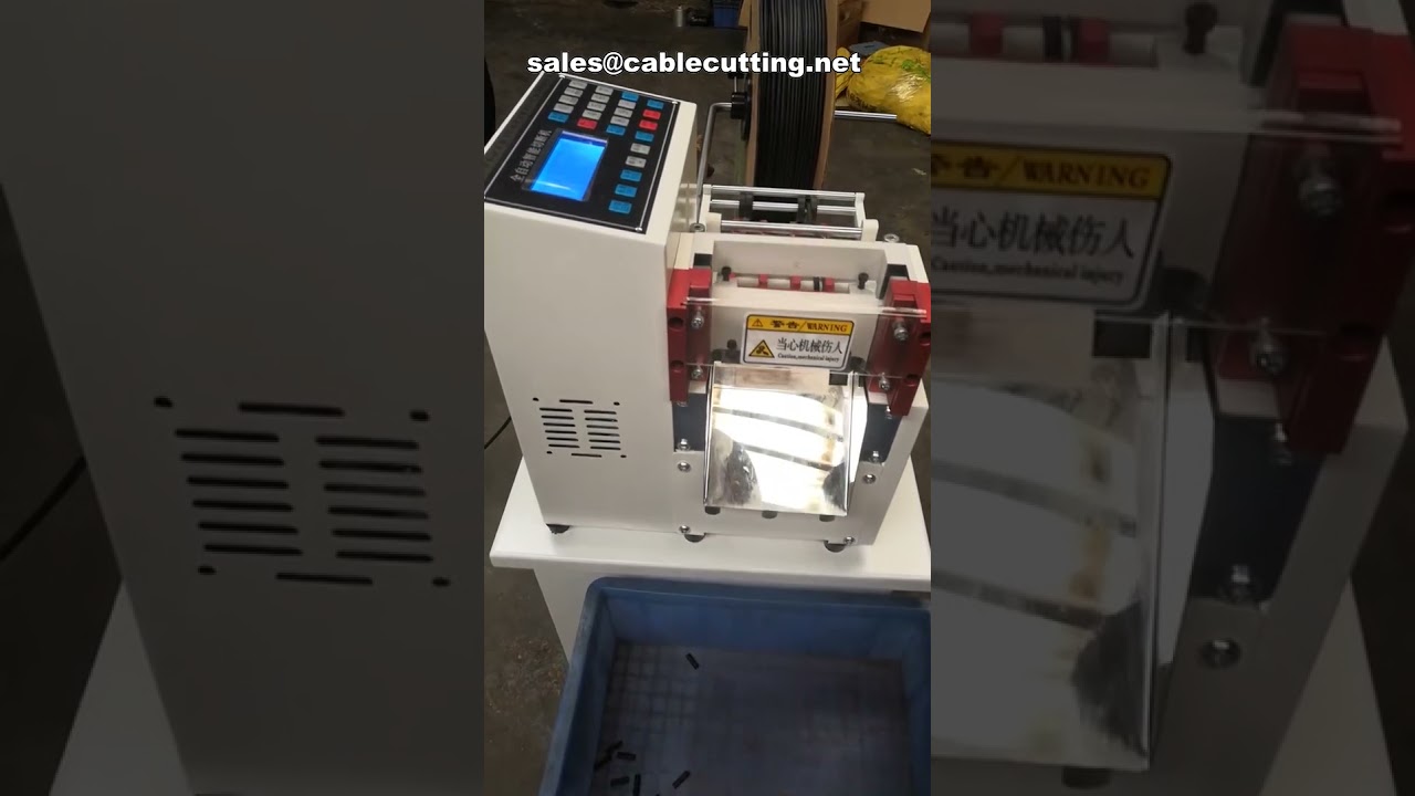 Machine de coupe de gaine thermorétractable | Découpe précise et rapide