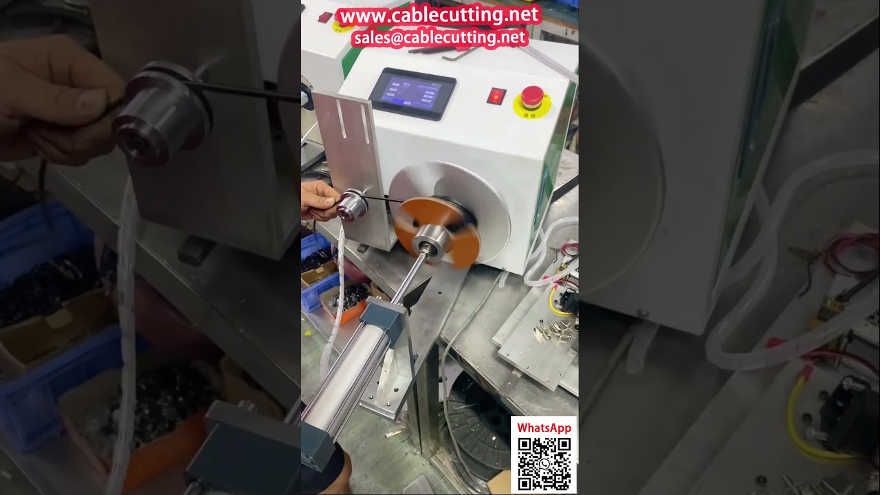 Machine à bobiner automatique avec alignement pour câbles aéronautiques - Sécurité et précision