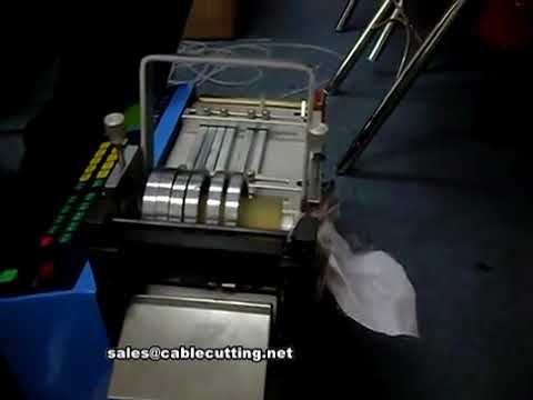 Machine de coupe de tubes souples : idéale pour plastique, caoutchouc, silicone et gaines thermorétractables