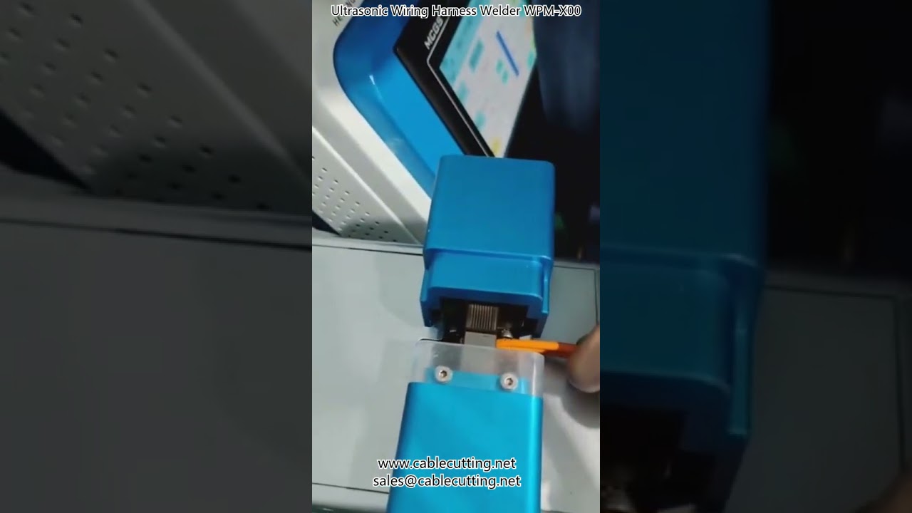 Soudeuse ultrasonique pour faisceaux de câbles WPM-X00 : performance et fiabilité