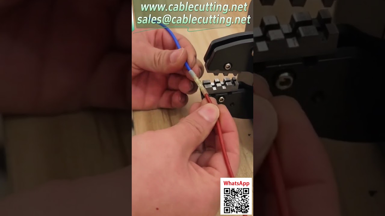 Test machine à sertir pneumatique : évaluation des connexions étanches thermorétractables