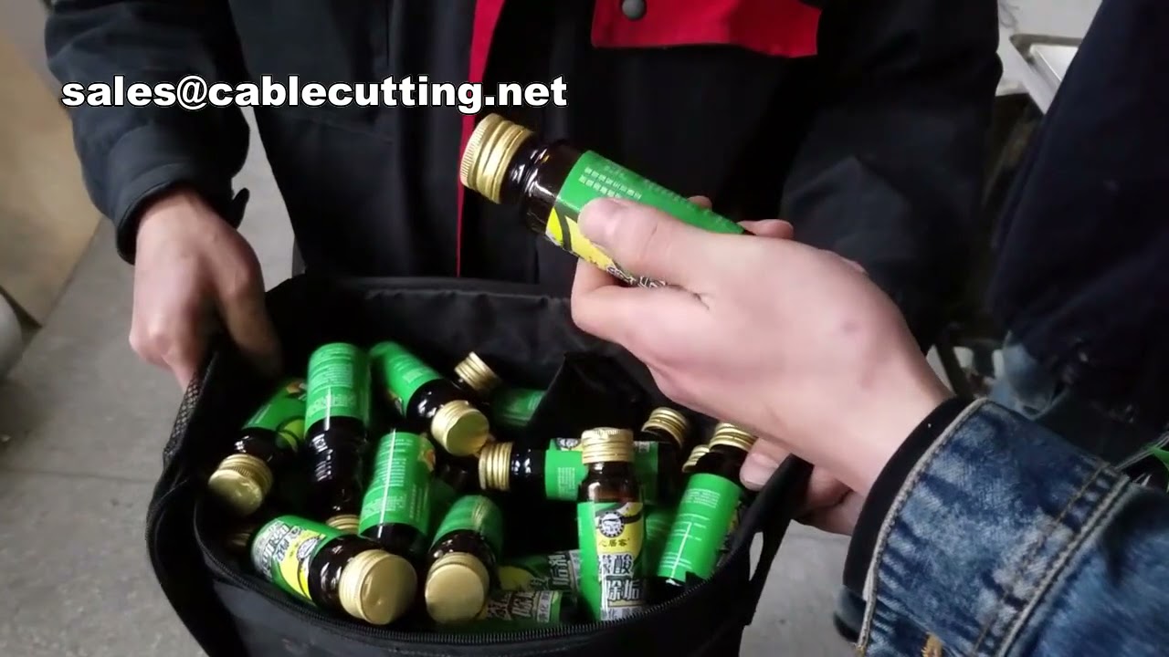 Machine d'étiquetage double face adhésive pour bouteilles - Haute vitesse et précision