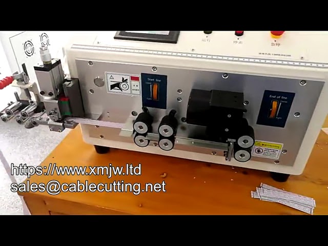 Machine automatique de fendage de câbles plats en vente chaude | Dénudeuse et séparatrice de rubans