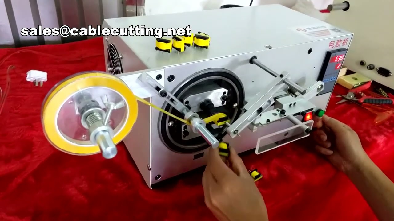 Machine à enrubanner de transformateur - Bobineuse automatique de précision