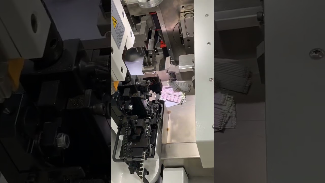Efficacité, Stabilité, Précision ! Machine à faisceaux double tête entièrement automatique #usine #machine #outils