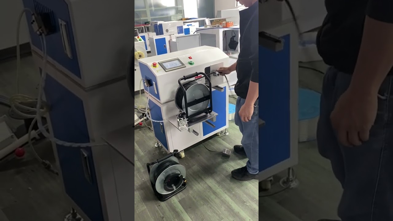 Enroulage rapide et facile des bobines de câble mobiles