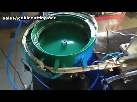 Machine à sertir les fils semi-automatique silencieuse | Sertisseuse automatique de câbles pour usine
