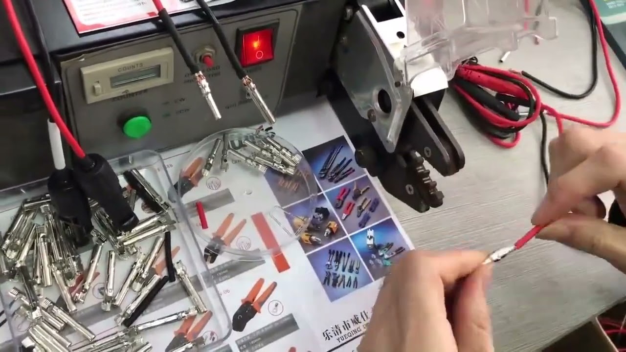 Machine à sertir les terminaux électriques EM6B2 PRO – Dénudage et coupe de fil intégrés – Outil de sertissage EM 6