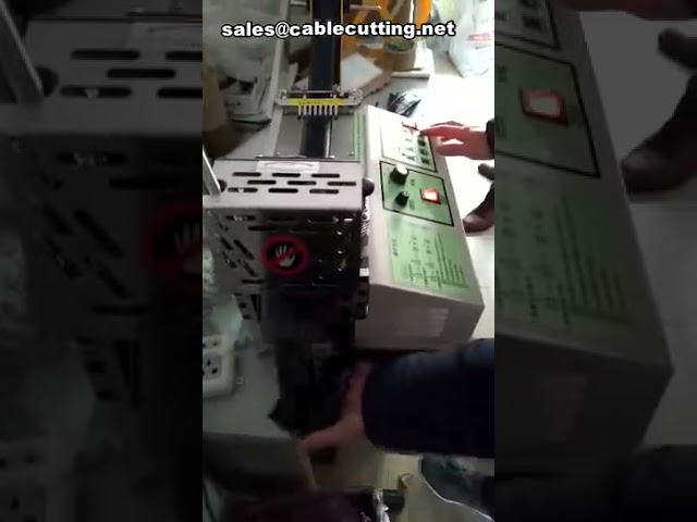 Machine de découpe de film polyester, ruban et bande élastique | Découpe à chaud haute précision