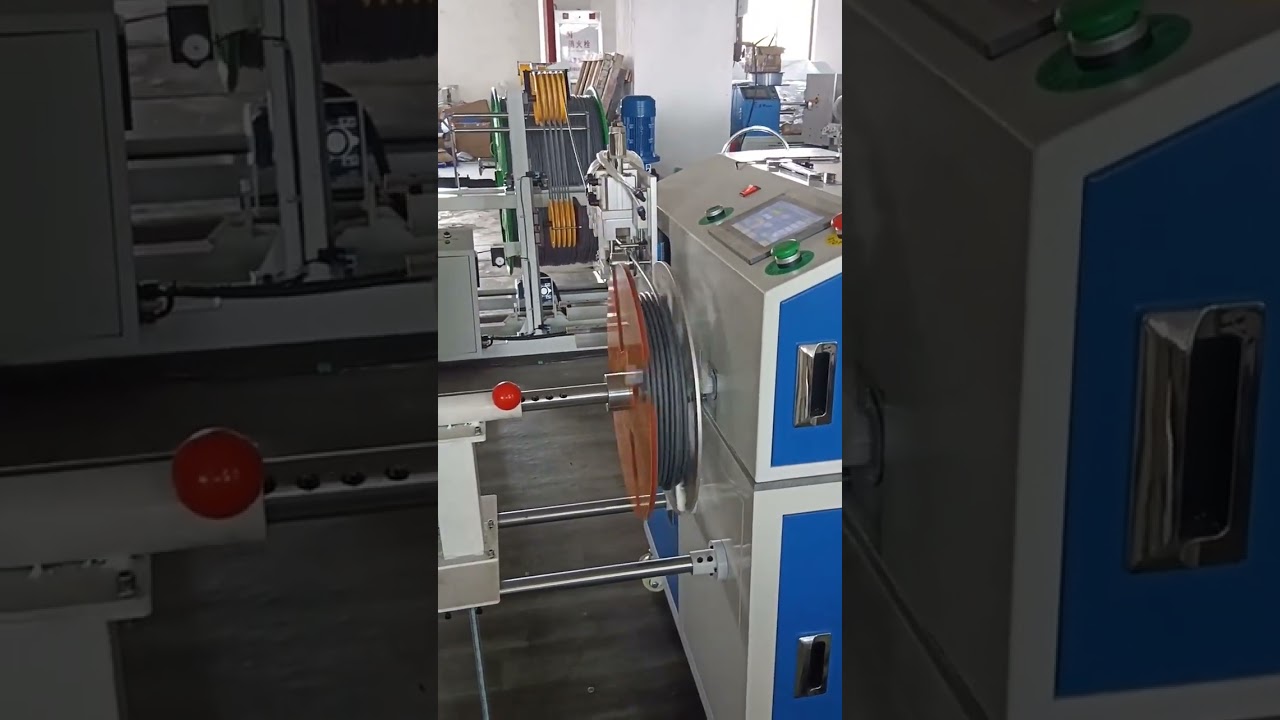 Machine automatique de comptage, défilement, coupe et bobinage de fil – Dévidoir 500 kg pour fil 1 mm