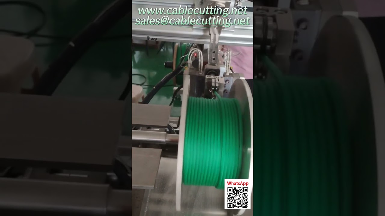 Machine à emballer automatique pour bobines de corde 4mm x 100m