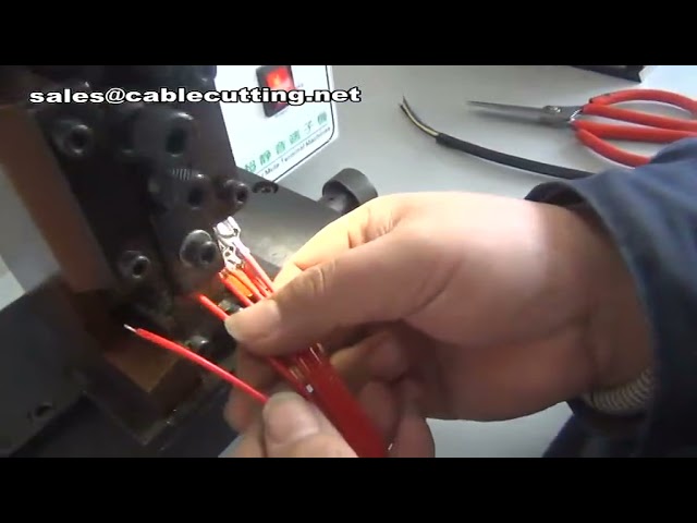 Machine à sertir les cosses de câbles | Outils professionnels de sertissage terminal
