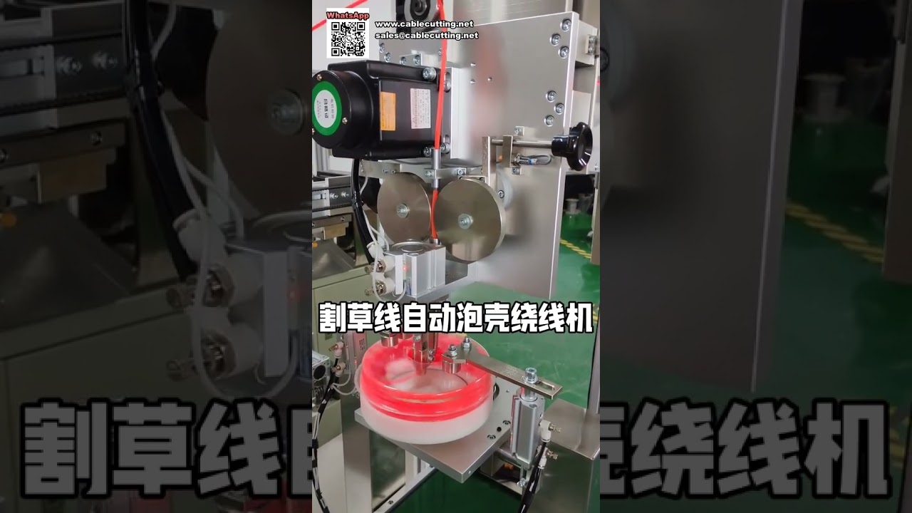 Machine d'enroulement de blister entièrement automatique pour l'emballage de fil de coupe carré 4,0 mm