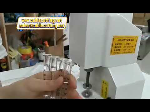 Machine de remplissage manuelle pour tubes de gloss 5-50g | A02 A03