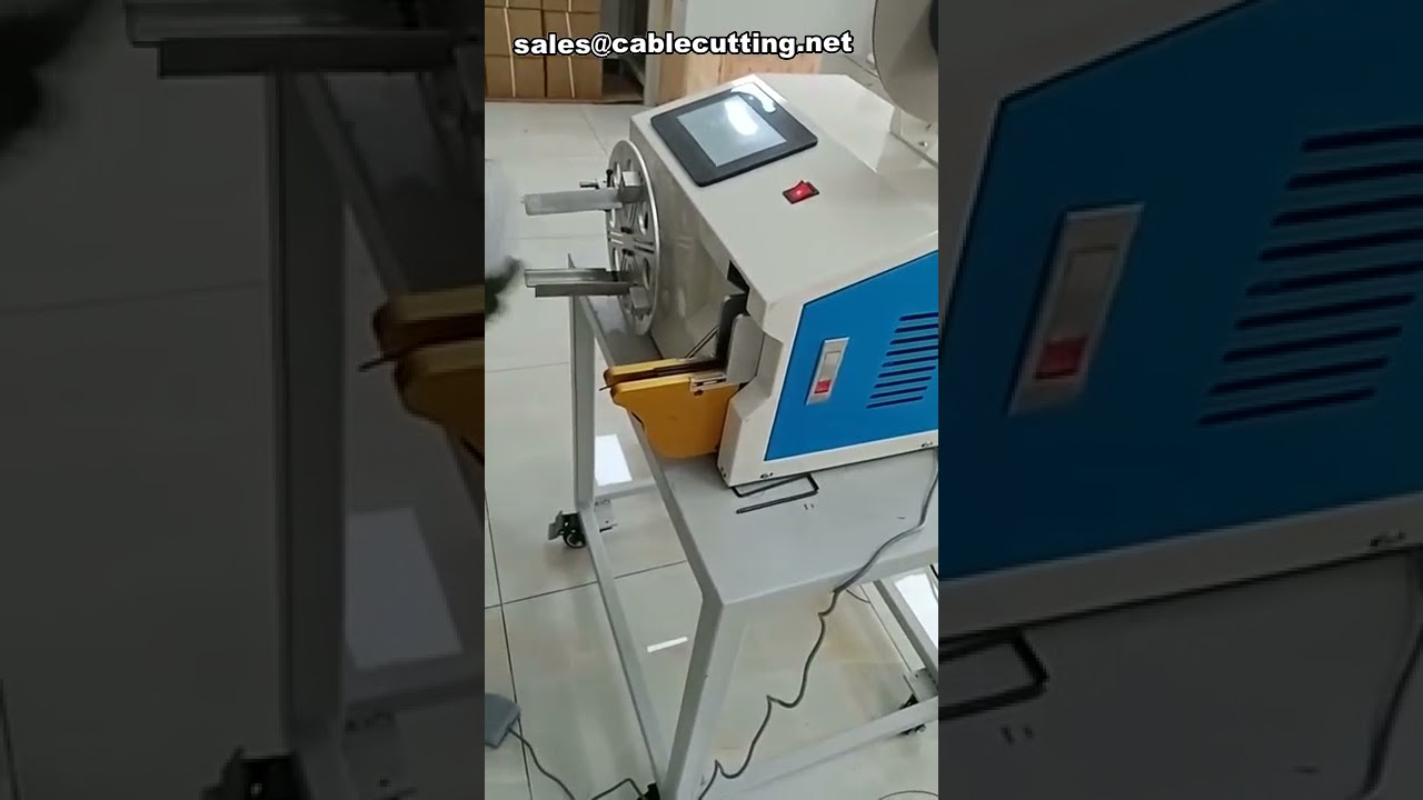 Vidéo d'opération de machine à enrouler et lier les fils - Guide complet
