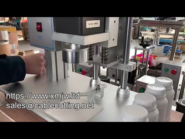 WPM 450 - Machine à capsuler semi-automatique à grande vitesse pour bouteilles plastique - Très demandée
