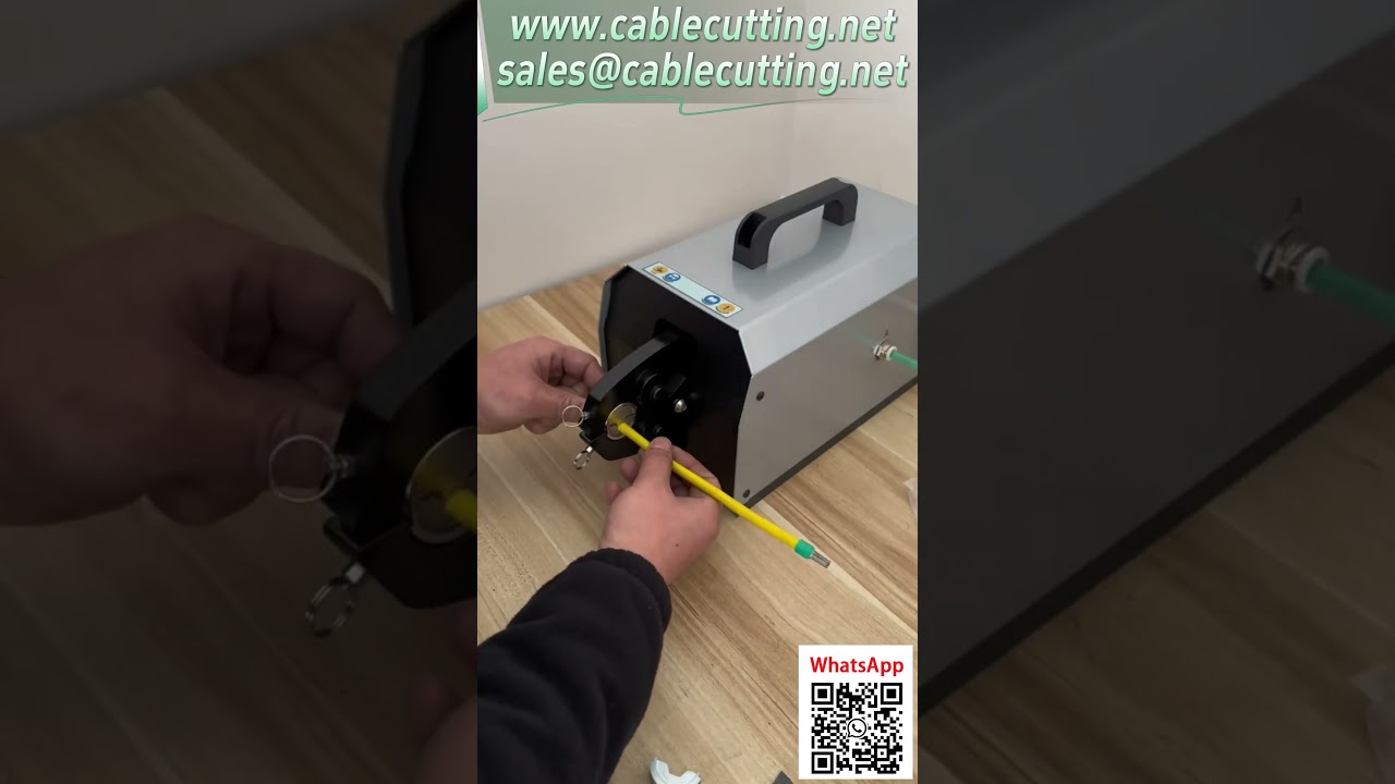 Machine à sertir pneumatique pour cosses 300A et bornes SCR-N-B | #FaisceauxÉlectriques