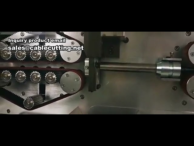Dénudeuse automatique pour gros câbles électriques - Machine à éplucher le fil de cuivre performante