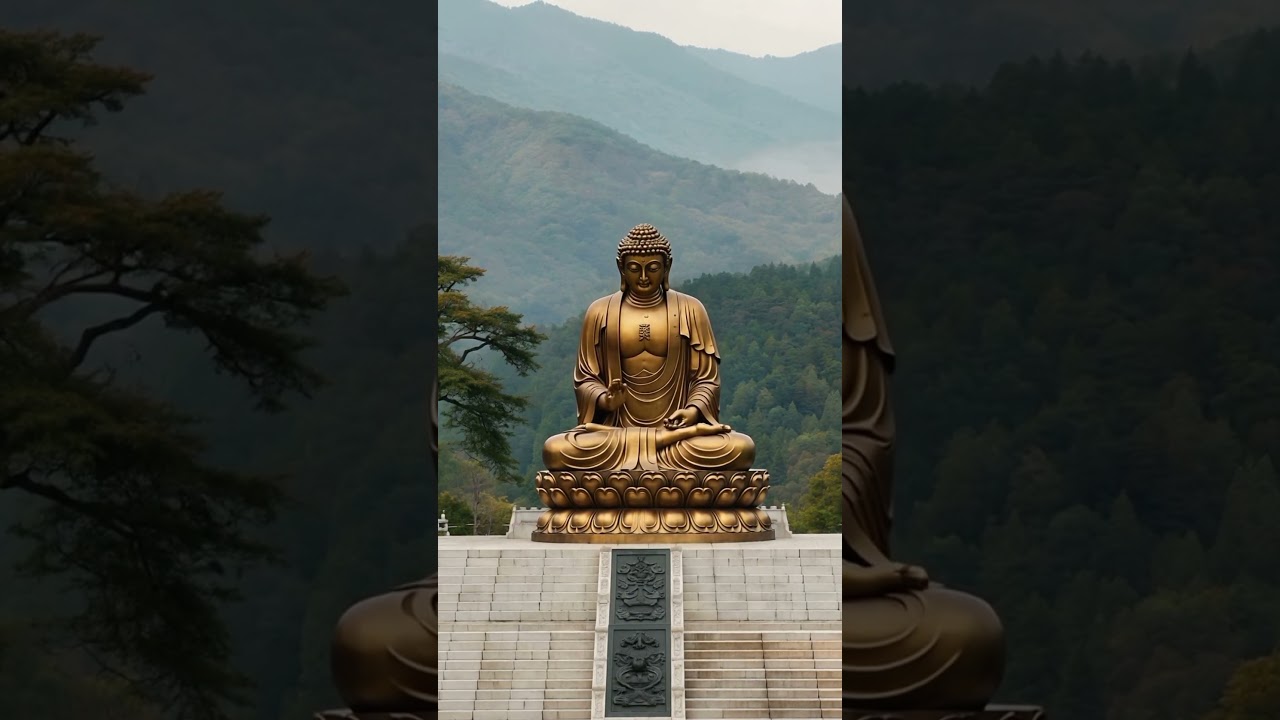 Bouddha #livingbuddha - Statue Zen pour Décoration d'Intérieur et Jardin