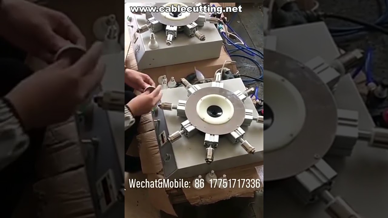 Machine à verrouiller la tête de lampe LED, pince à sertir la base, équipement d'assemblage en ligne