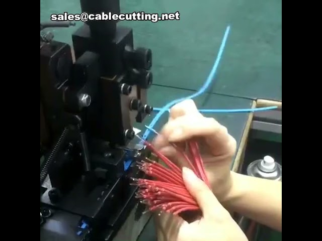Machine à sertir les fils et terminaux – Presse terminale super silencieuse pour une productivité accrue