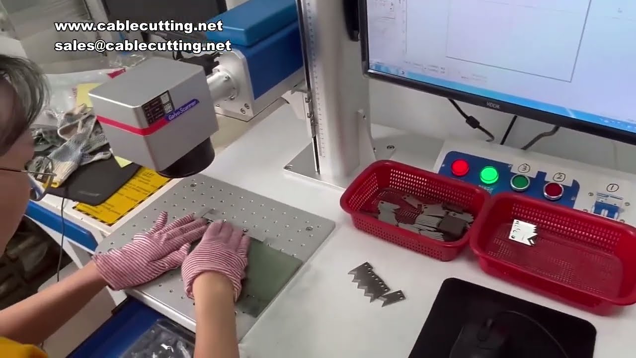 Lot de 2 lames en carbure de tungstène pour machine à dénuder les fils informatiques - Couteaux de précision