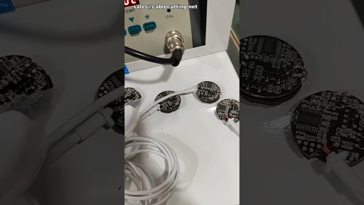 Machine à souder semi-automatique pour chargeur sans fil | #usine #machine #bricolage