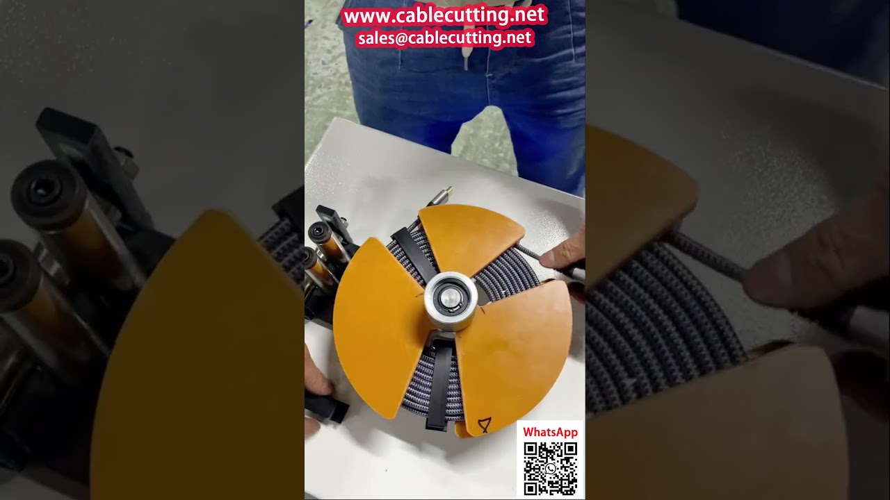 Machine à bobiner les câbles HDMI en forme de crêpe – Parfaite pour l'emballage Amazon