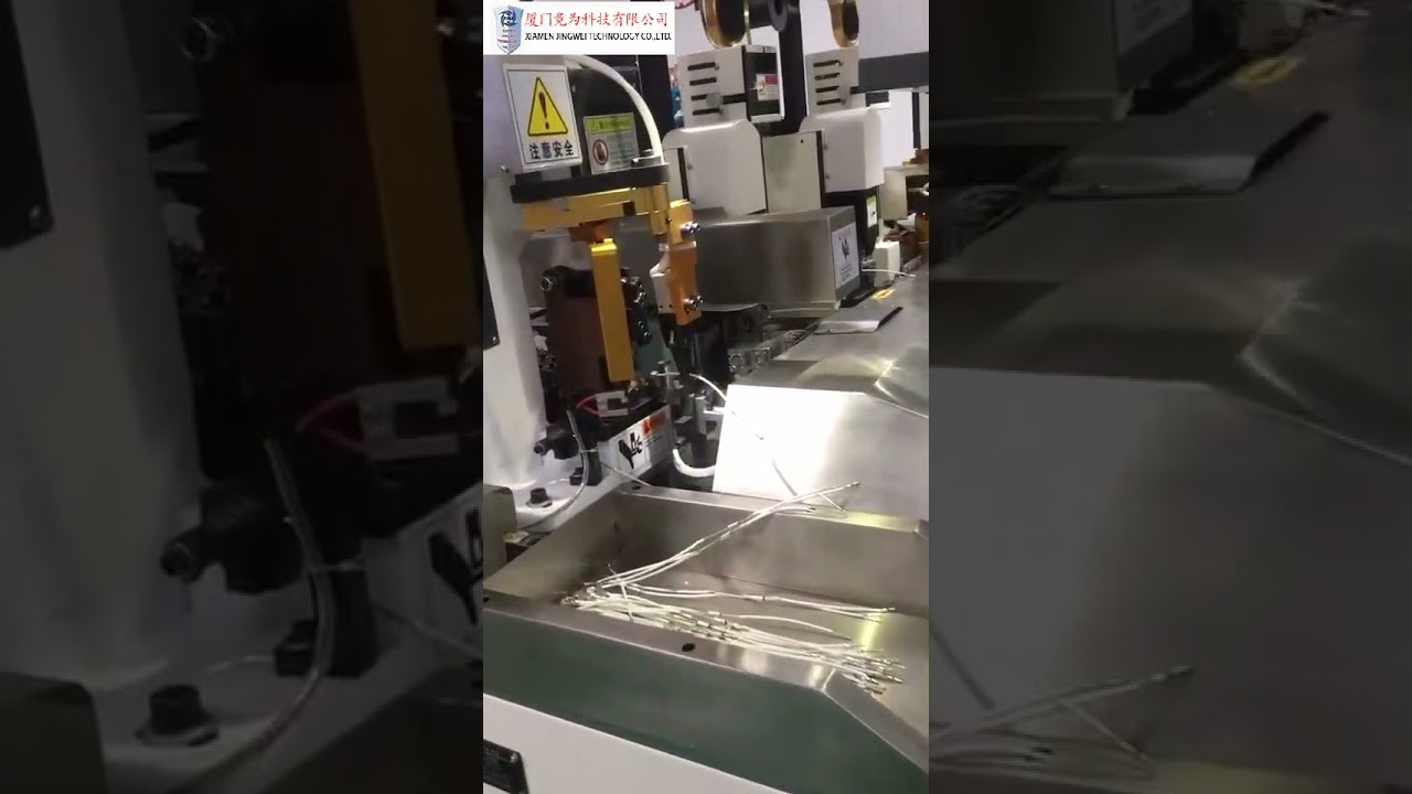 Machine de sertissage et épissure de câbles à double tête - Équipement industriel haute performance