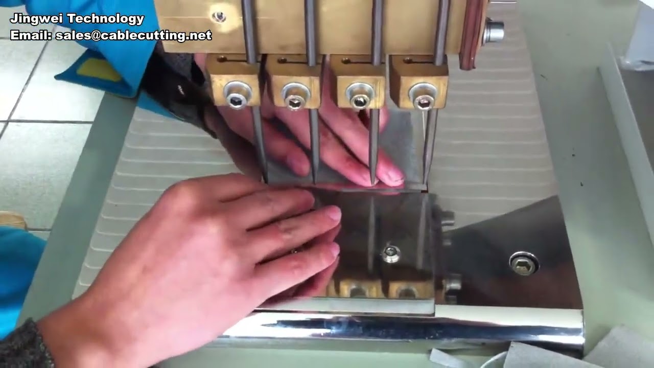 Machine de fusion à tête conique pour câble en acier – Fusion de câbles métalliques et verrous