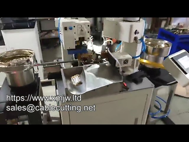 Machine à sertir les câbles en vrac 101YW – Coupe, dénude et sert automatiquement les deux extrémités