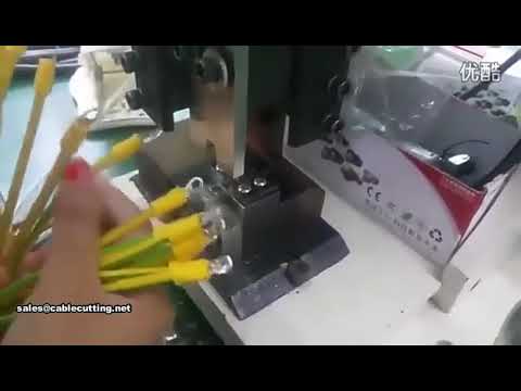 Machine de sertissage de ferrule terminale à grain unique, pré-isolée, avec alimentation automatique par plateau vibrant 2t – Meilleur choix de Chine