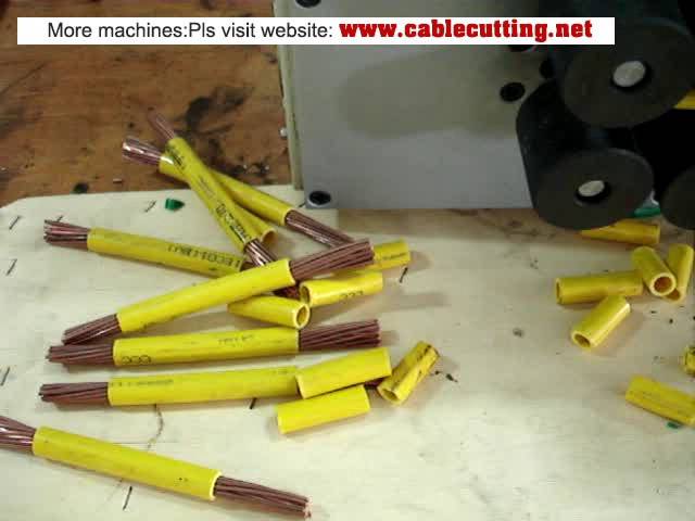 Machine de coupe et dénudage de câbles robuste WPM-MAX2 – jusqu'à 50 mm² / 19 conducteurs