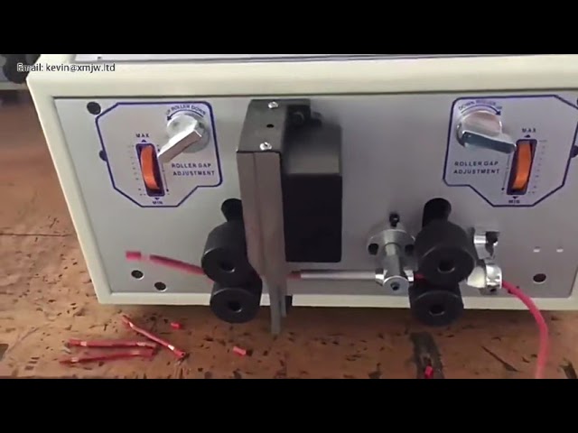 Lot de 2 lames en acier tungstène pour dénudeuse SWT-508 | Pièces de rechange haute précision