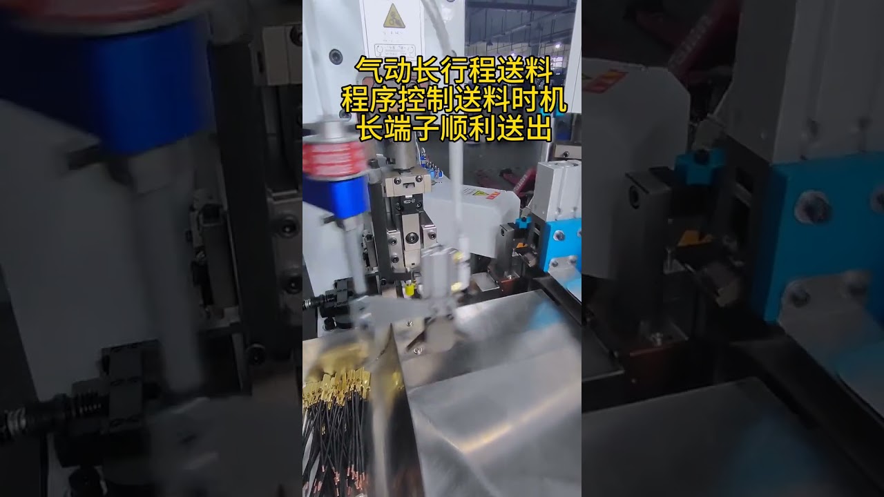Machine de sertissage double tête norme européenne – Équipement d'automatisation d'usine