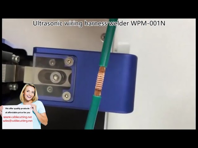Soudeuse ultrasonique pour faisceaux de câbles WPM-001N | Soudage rapide et fiable