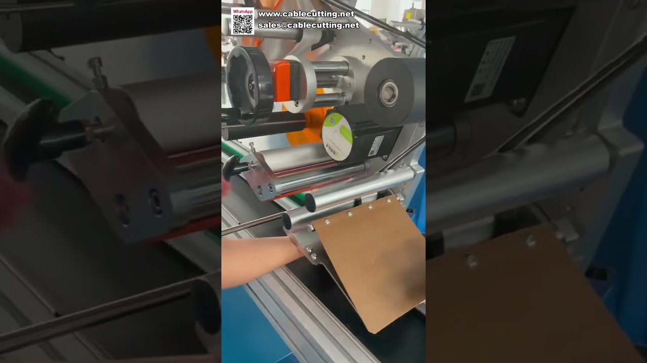 Étiqueteuse Automatique pour Matériaux Souples – Applicateur à Surface Plane pour Éponges et Feuilles de Mousse