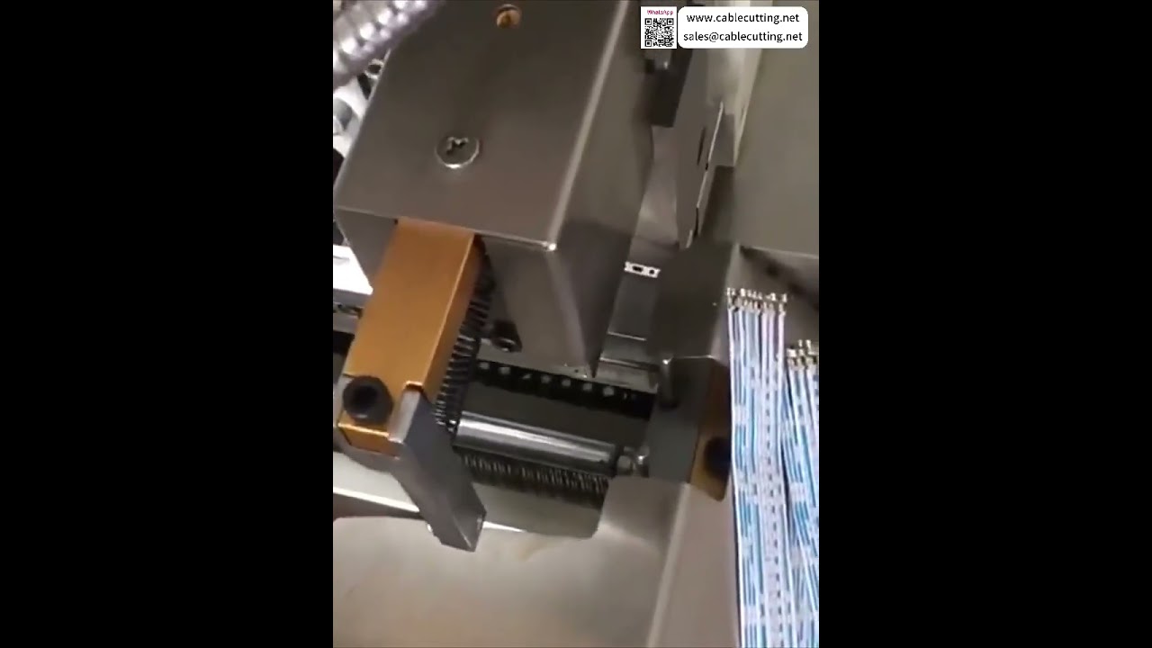 Machine à sertir les câbles plats semi-automatique – contrôle de sortie fluide et fabrication de précision
