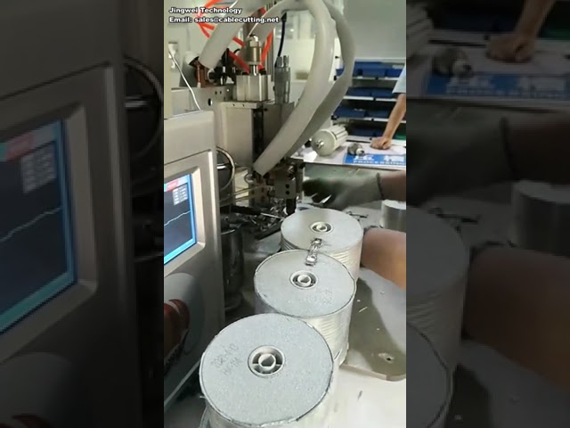 Machine de laminage synchronisé à double tête pour fil de laiton WBYB | Réduction de précision