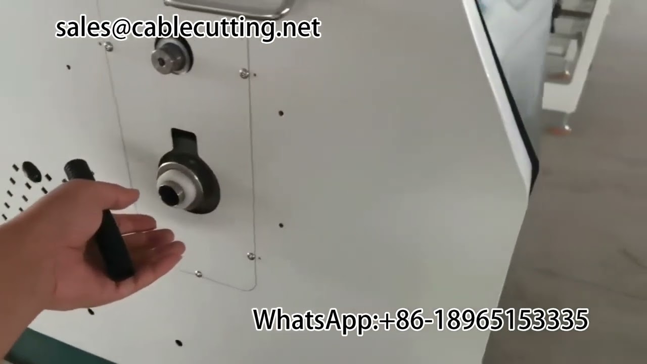 Machine de coupe de tube ondulé #découpeTubeOndulé #équipementFaisceau