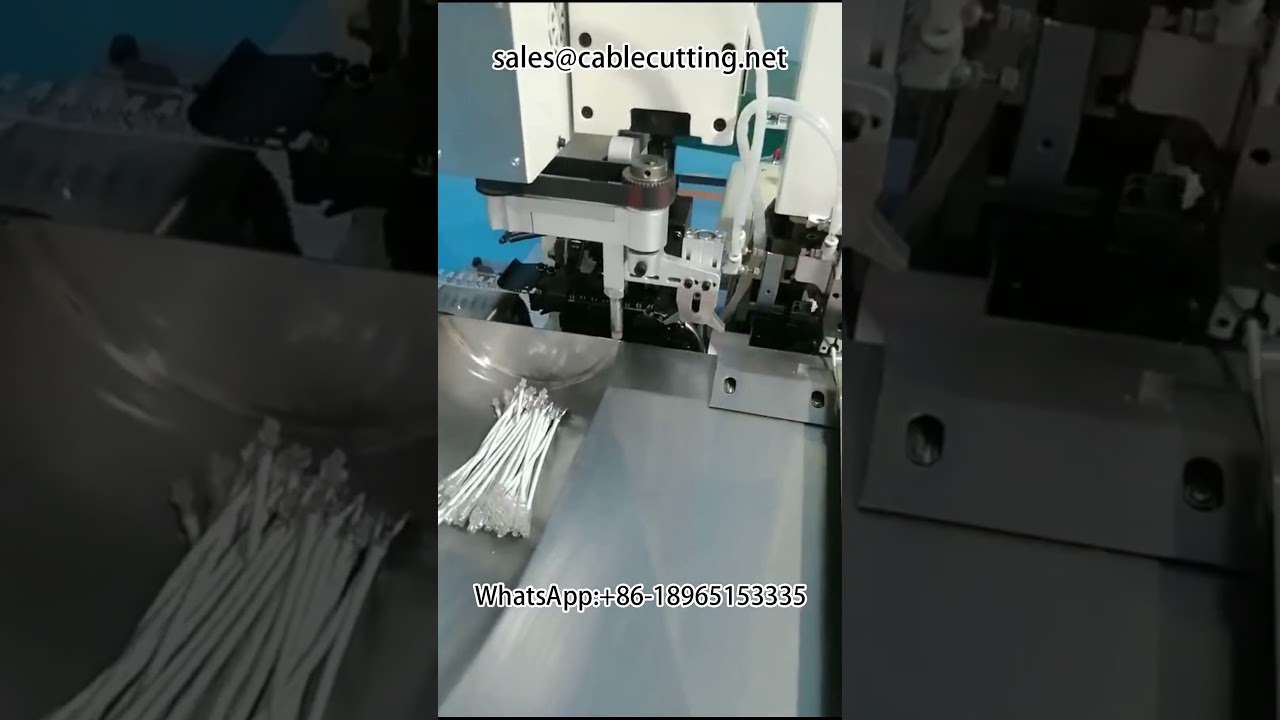 Machine de sertissage à double tête pour faisceaux traversant la gaine | Équipement automatisé