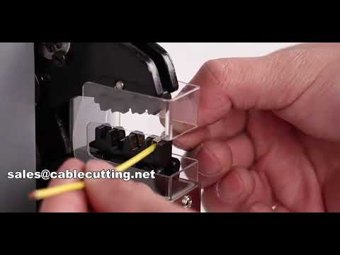 Machine à sertir pneumatique pour cosses WPM-20M - Sertissage haute vitesse